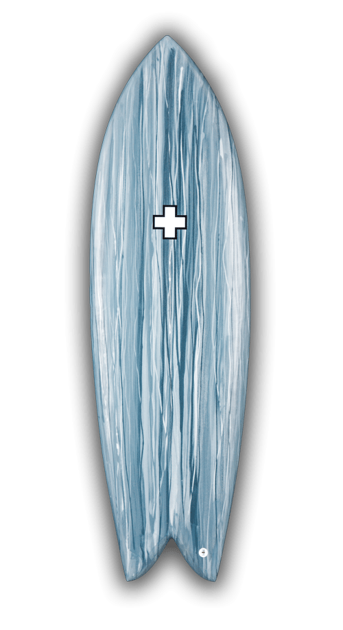 Surf Prescriptions Old School Twin Surfboard