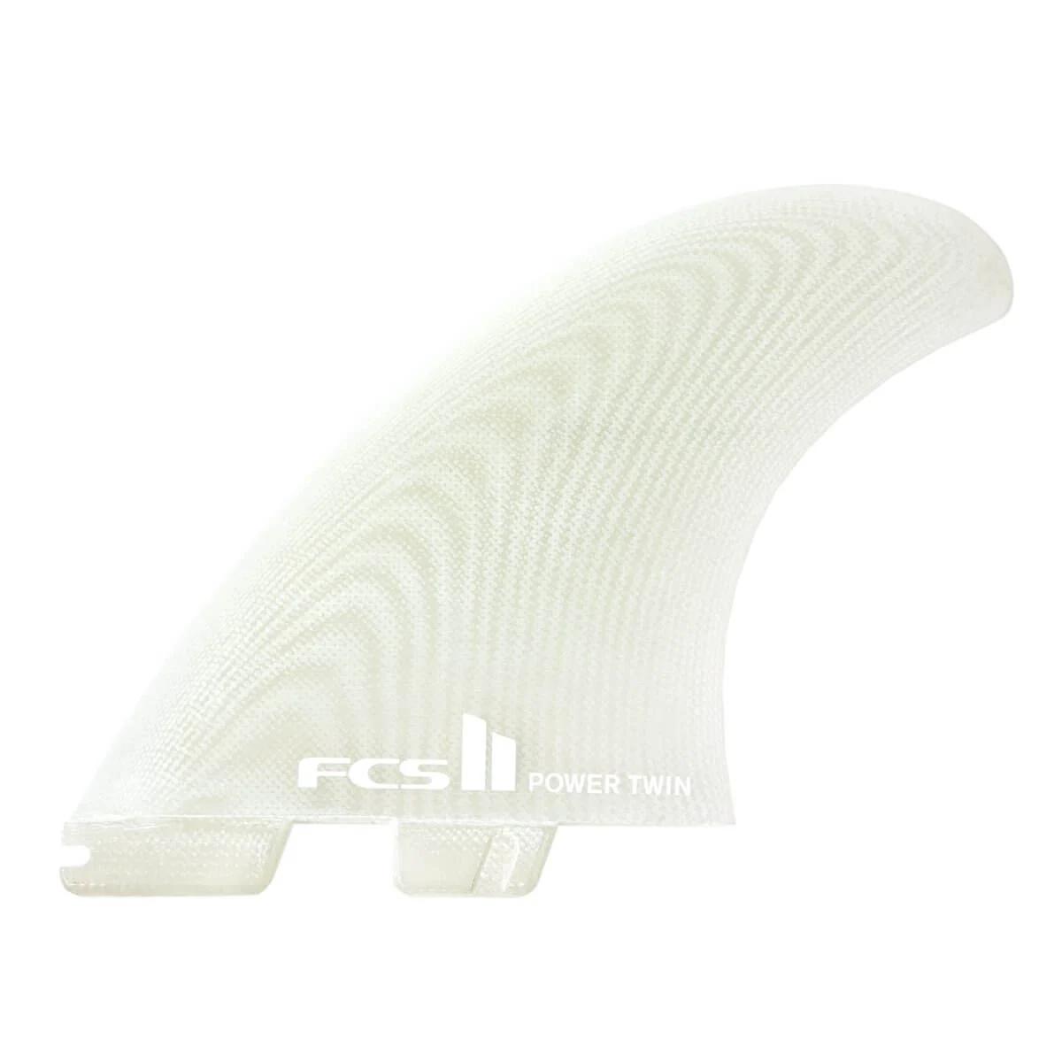 FCS II Power Twin PG Fins - Clear