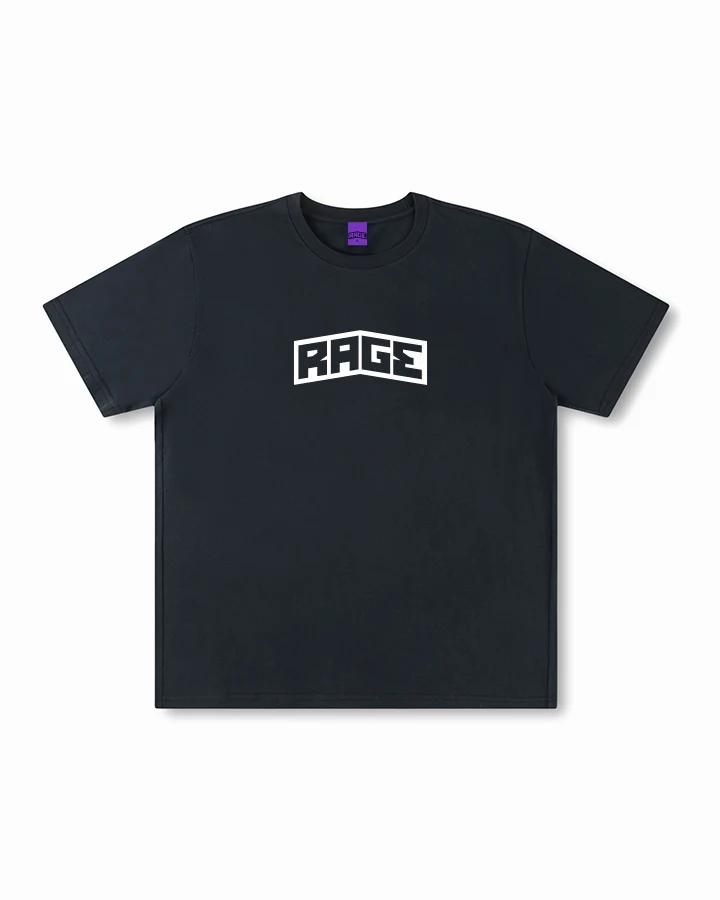 Rage Logo T-Shirt - Black