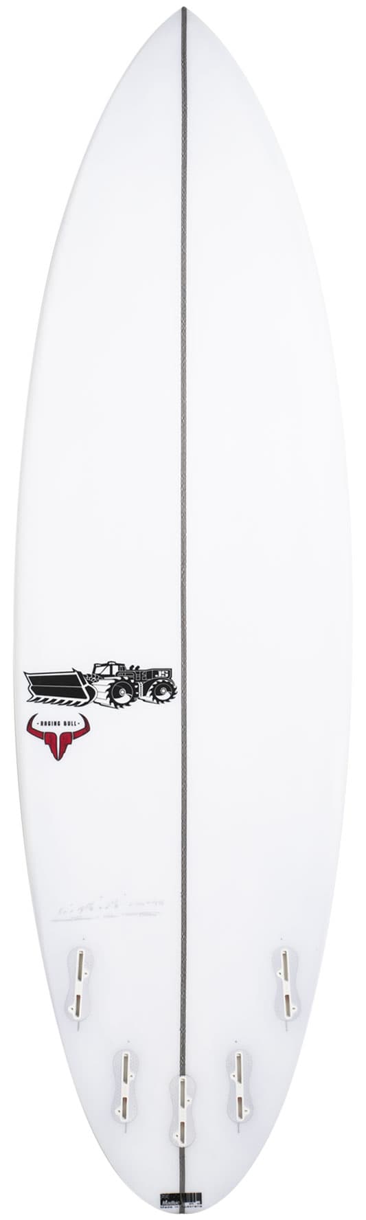 Raging Bull Round Tail (JS Industries) - 5' 11" x 19 1/2" x 2 9/16" x 31.3L - Futures 3