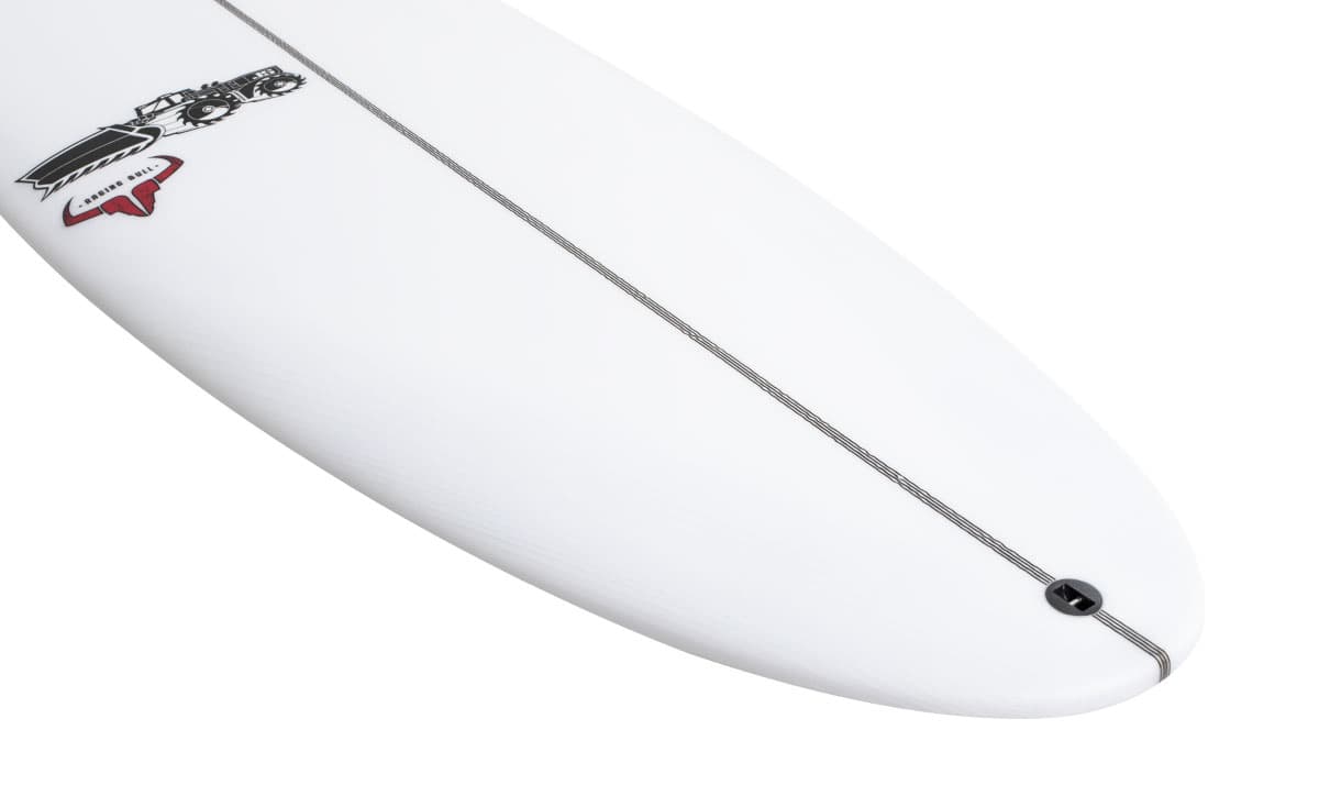 Raging Bull Round Tail (JS Industries) - 5' 10" x 19 1/4" x 2 9/16" x 30.3L - FCS II 5