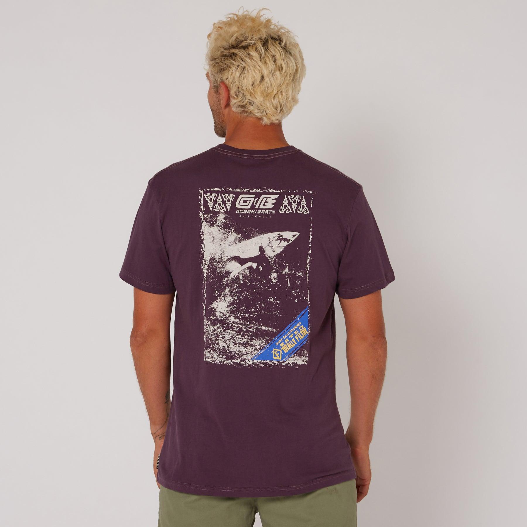 Rated F Tee - Plum