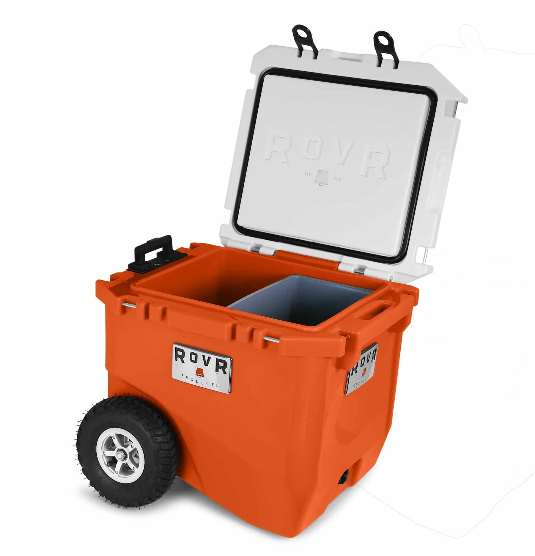 ROVR RollR 45 Cooler - Desert open