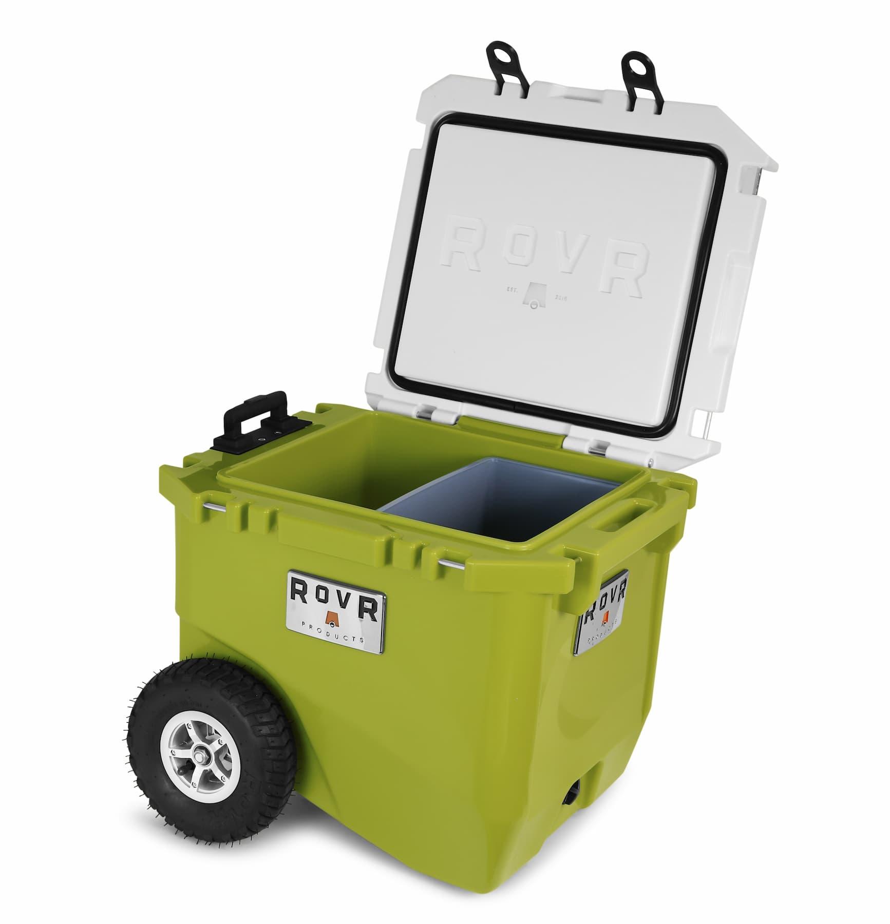 ROVR RollR 45 Cooler - Moss open