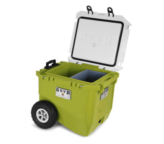 ROVR RollR 45 Cooler - Moss open