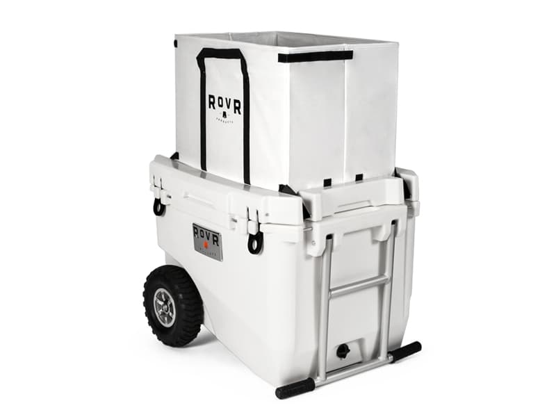 ROVR RollR 60 Cooler - Powder side with bag