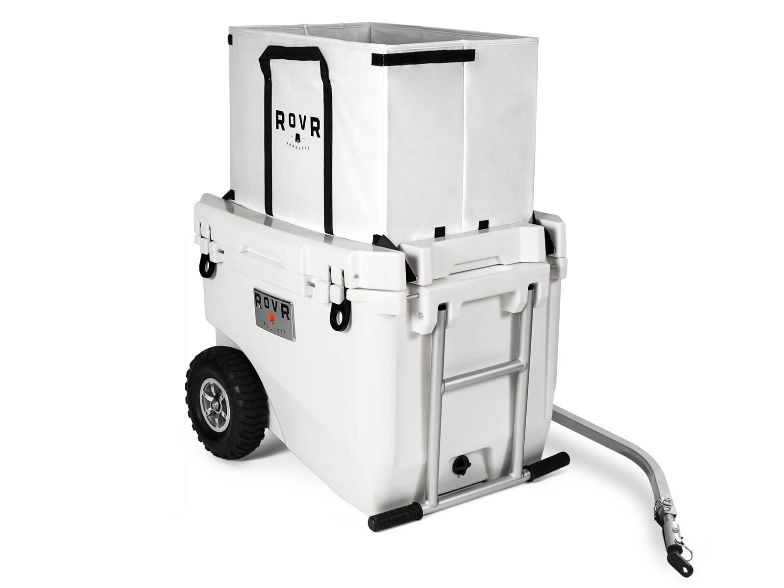 ROVR RollR 60 Cooler - Powder side with bag