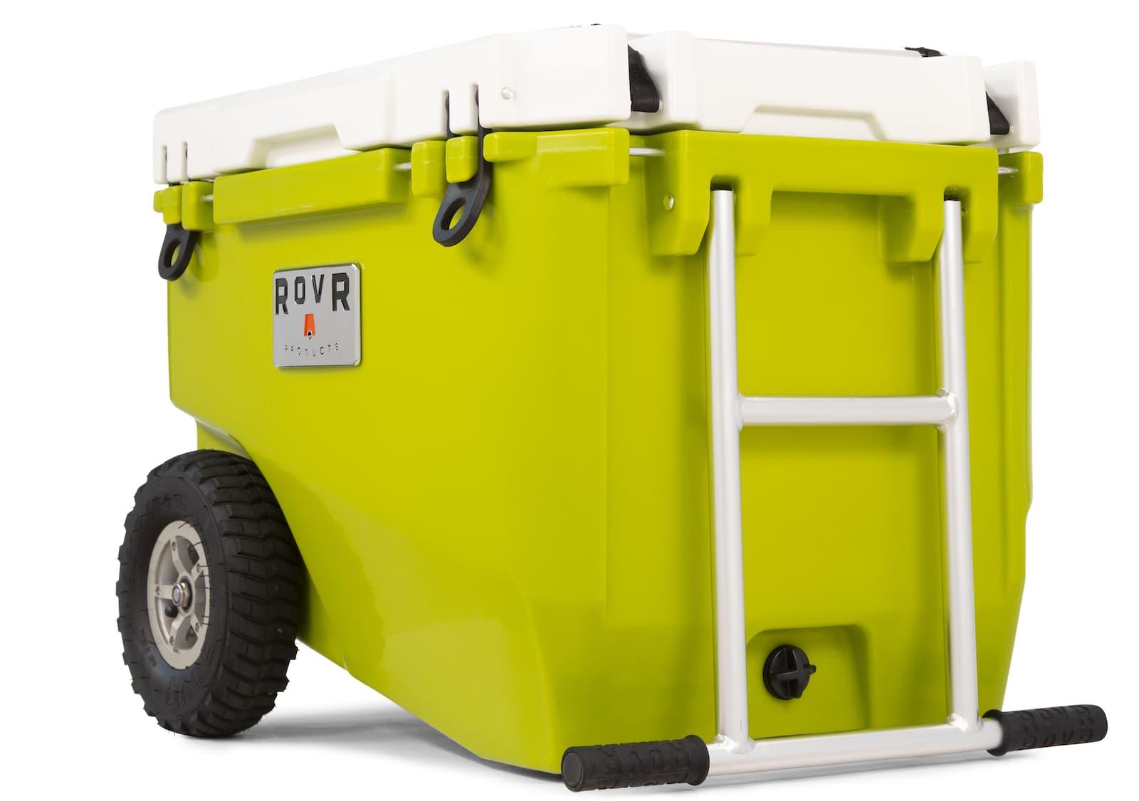 ROVR RollR 60 Cooler - Moss front right closed