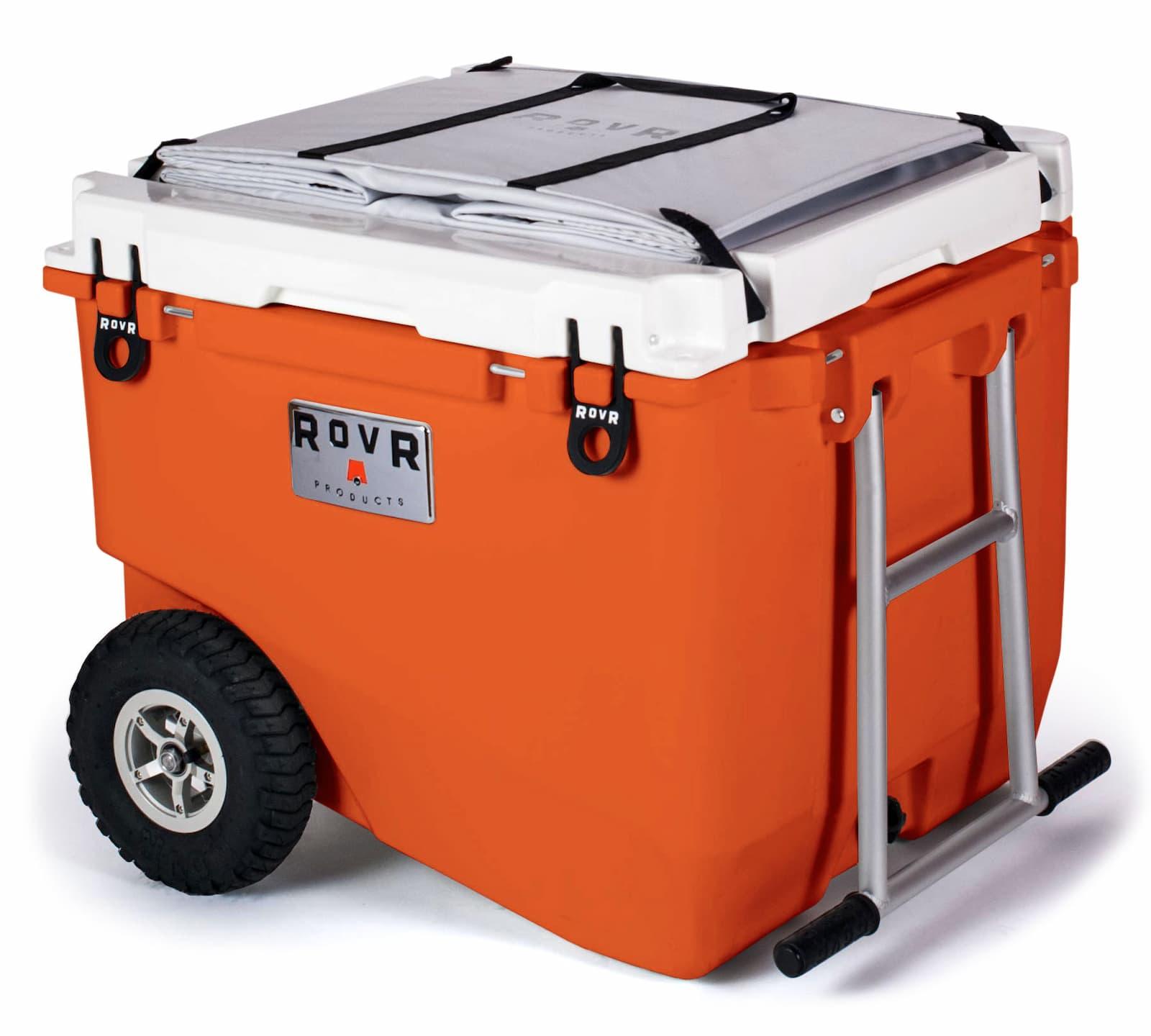 ROVR 80 Cooler - Desert without bag front right