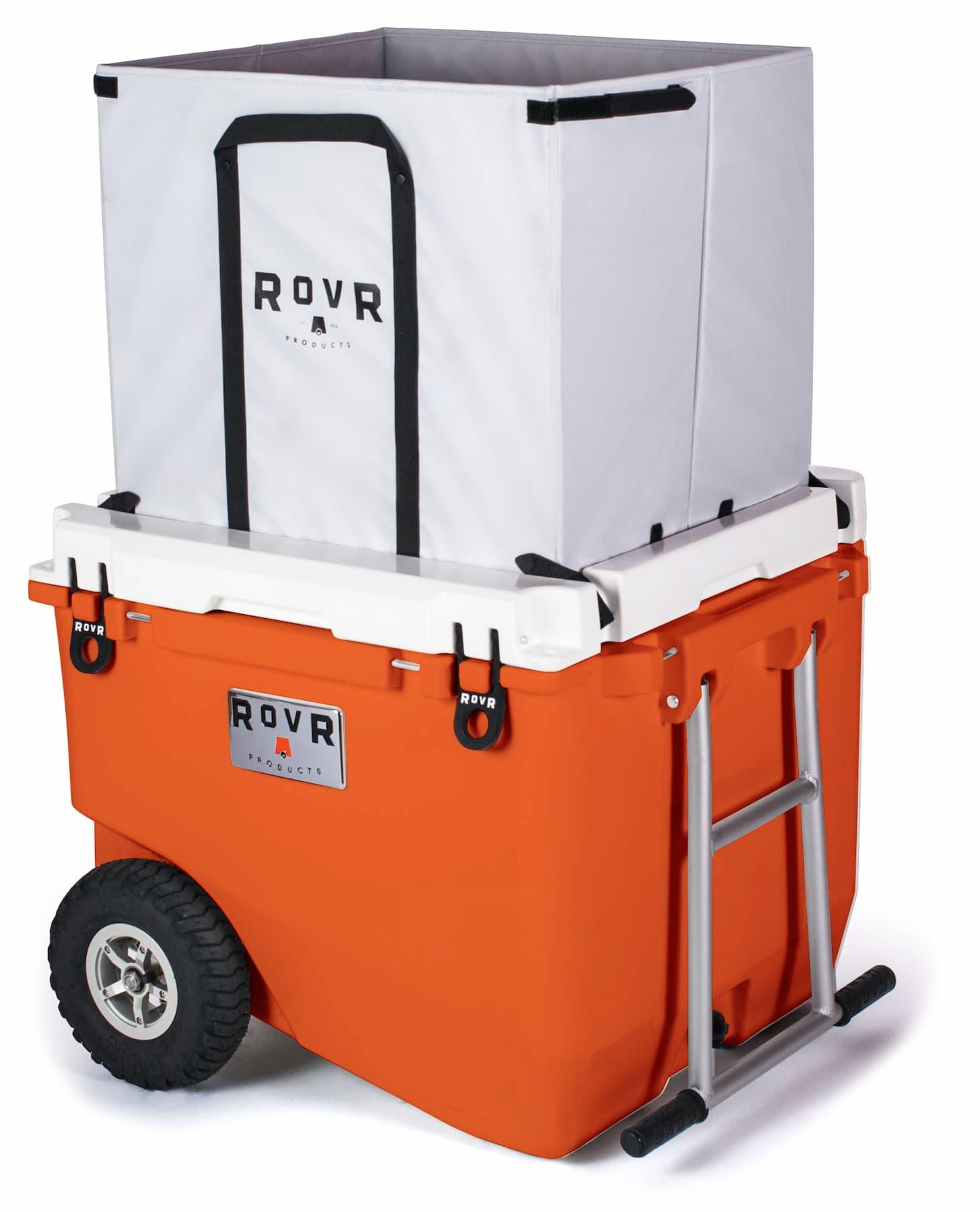 ROVR RollR 80 Cooler - Dessert with bag front right