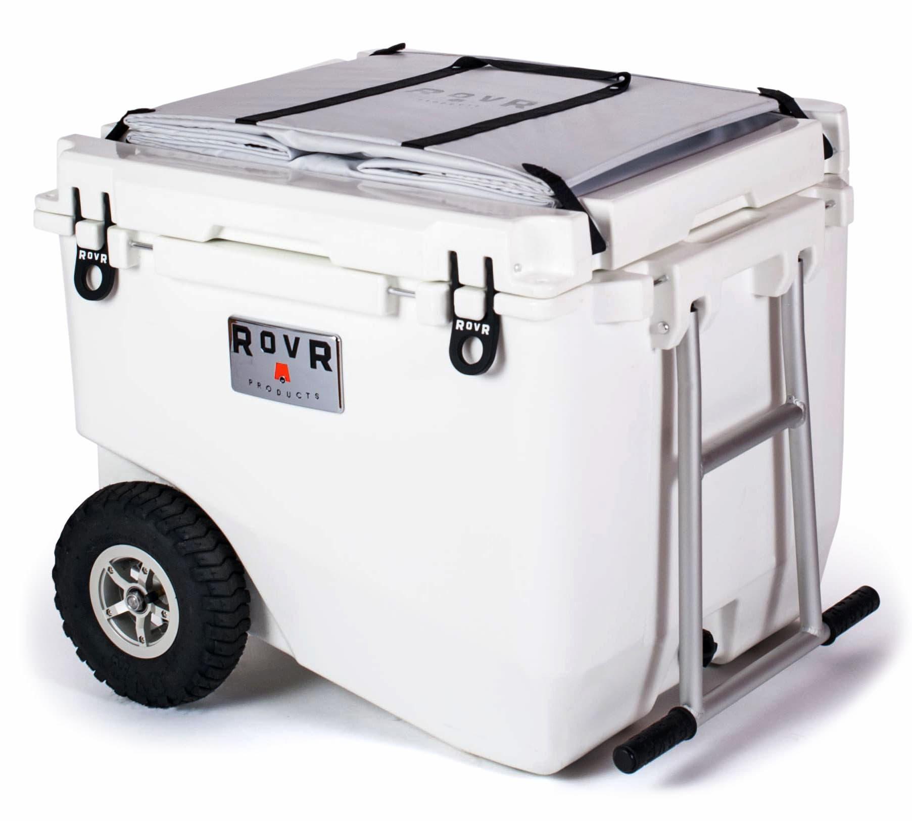 ROVR RollR 80 Cooler - Powder side front no bag
