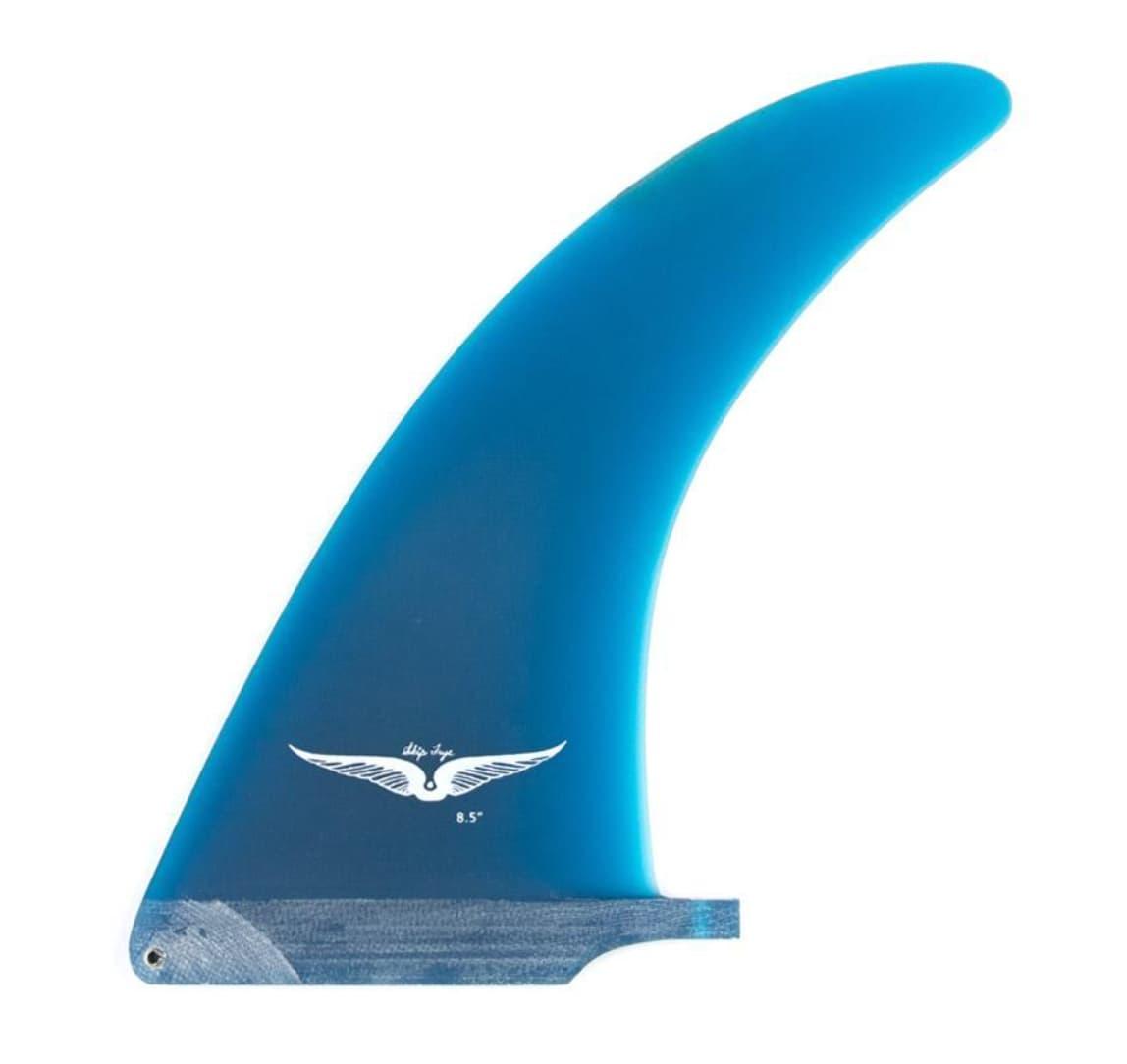 True Ames Skip Frye 8.5" Longboard Fin - Blue