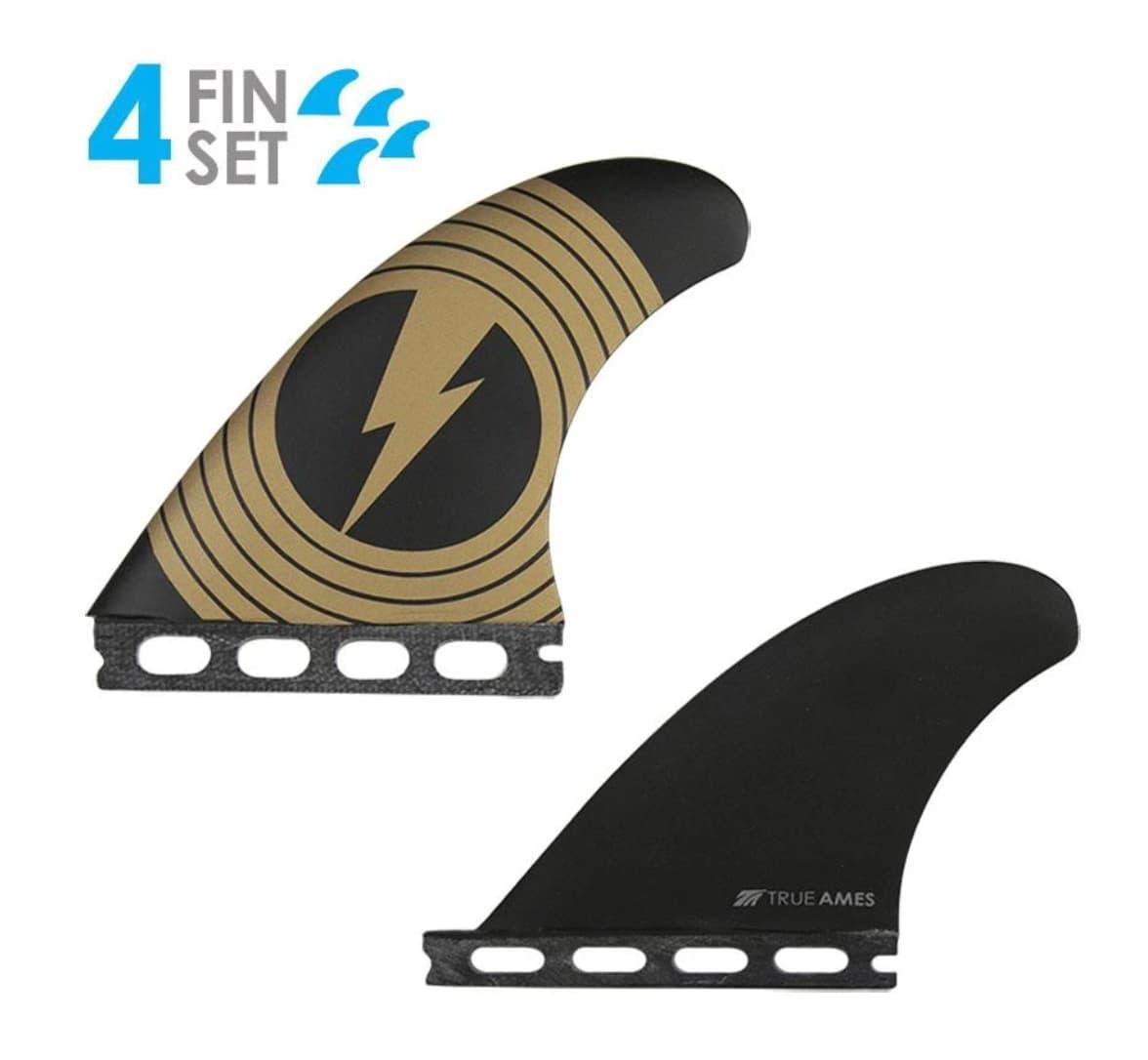 True Ames Album Quad Surfboard Fins - Futures