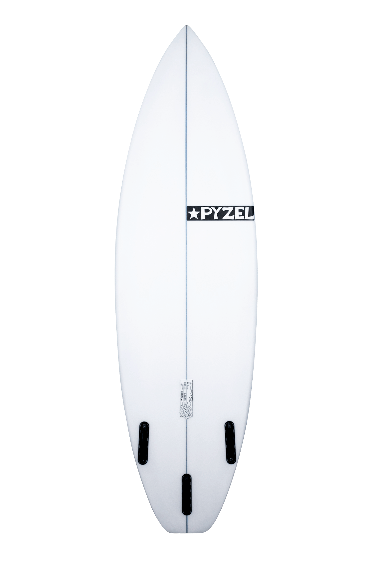 Pyzel The Shadow Surfboard bottom