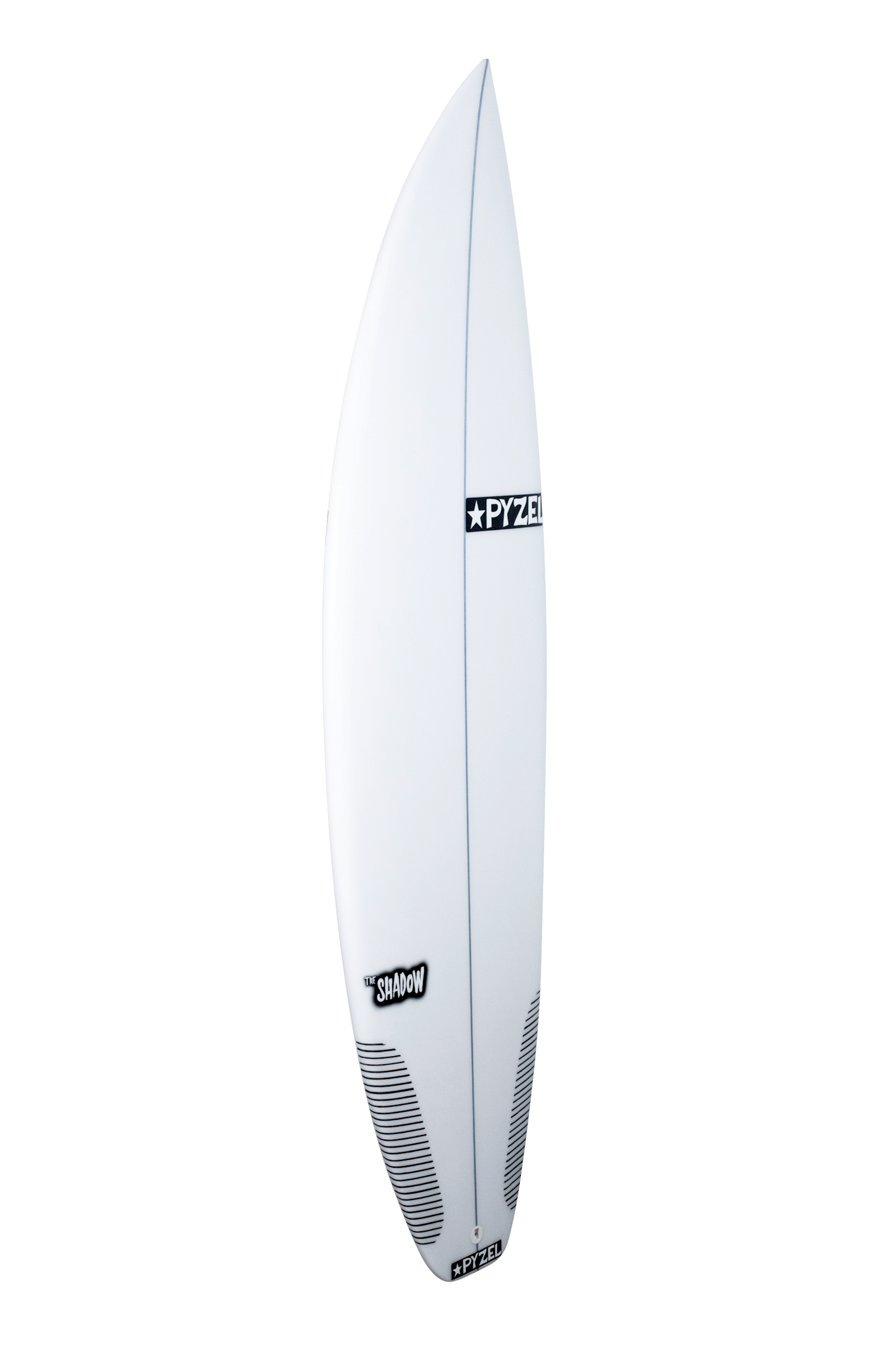 Pyzel The Shadow Surfboard angle
