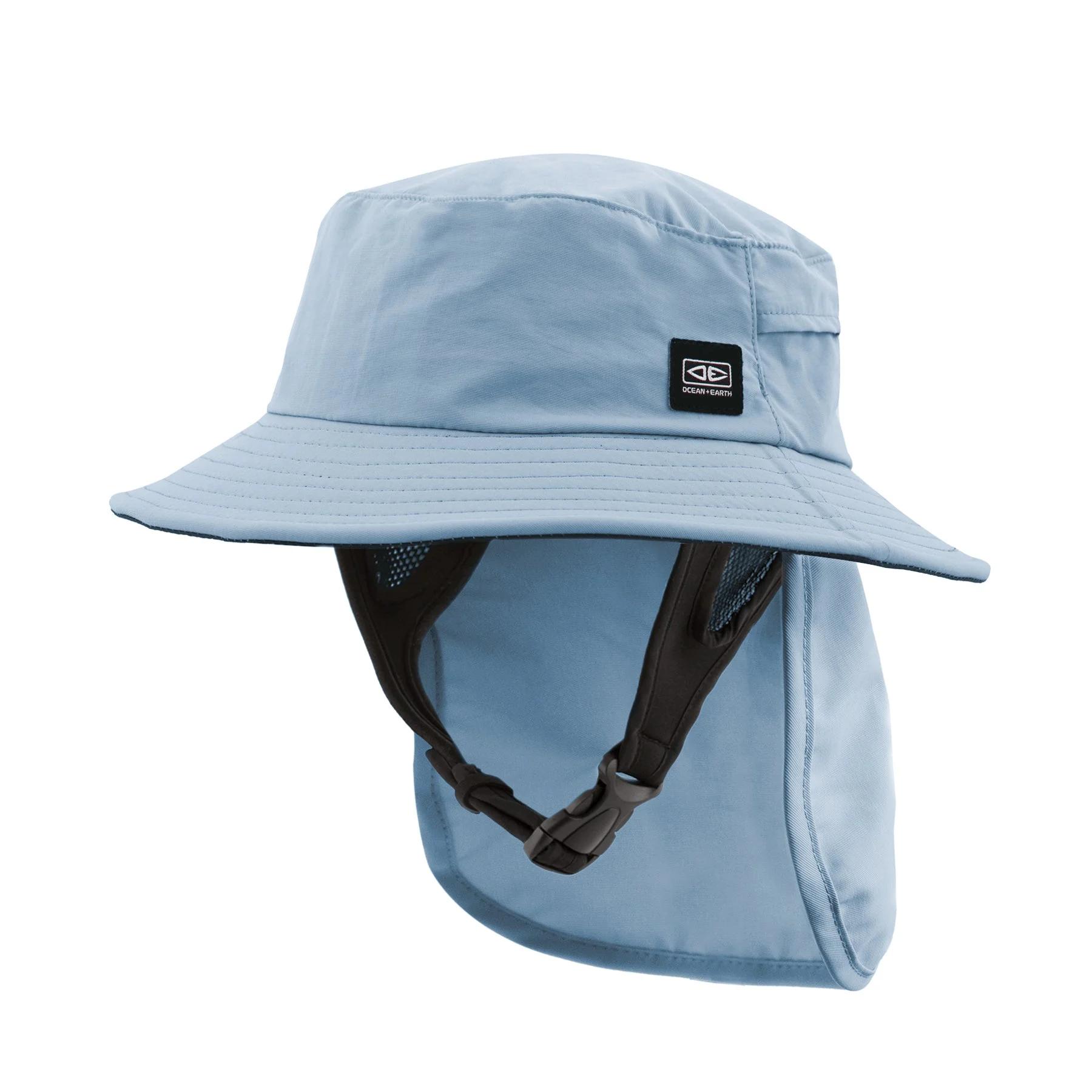 Ocean and Earth Indo Stiff Peak Surf Hat - Blue