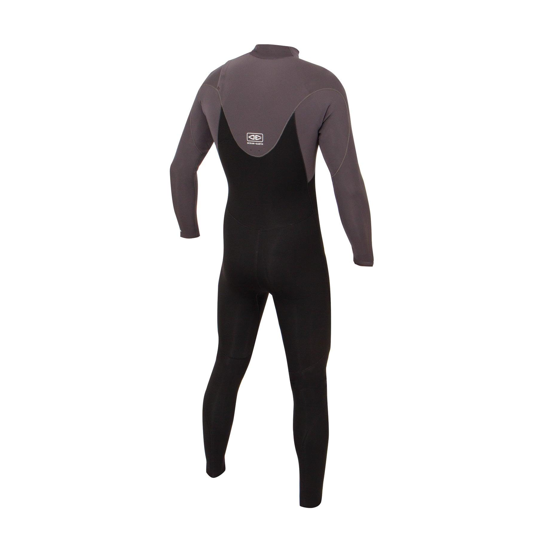Ocean and Earth Mens Free Flex Chest-Zip - 3/2mm
