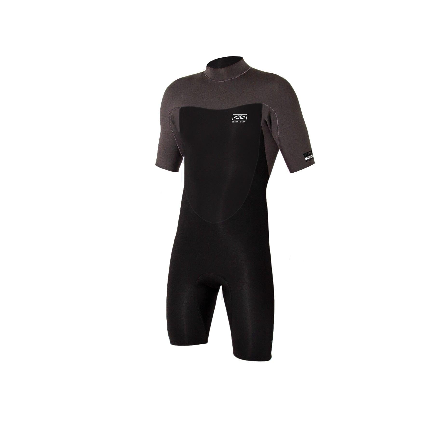 Mens Free Flex Back Zip Spring Suit - 2/2mm