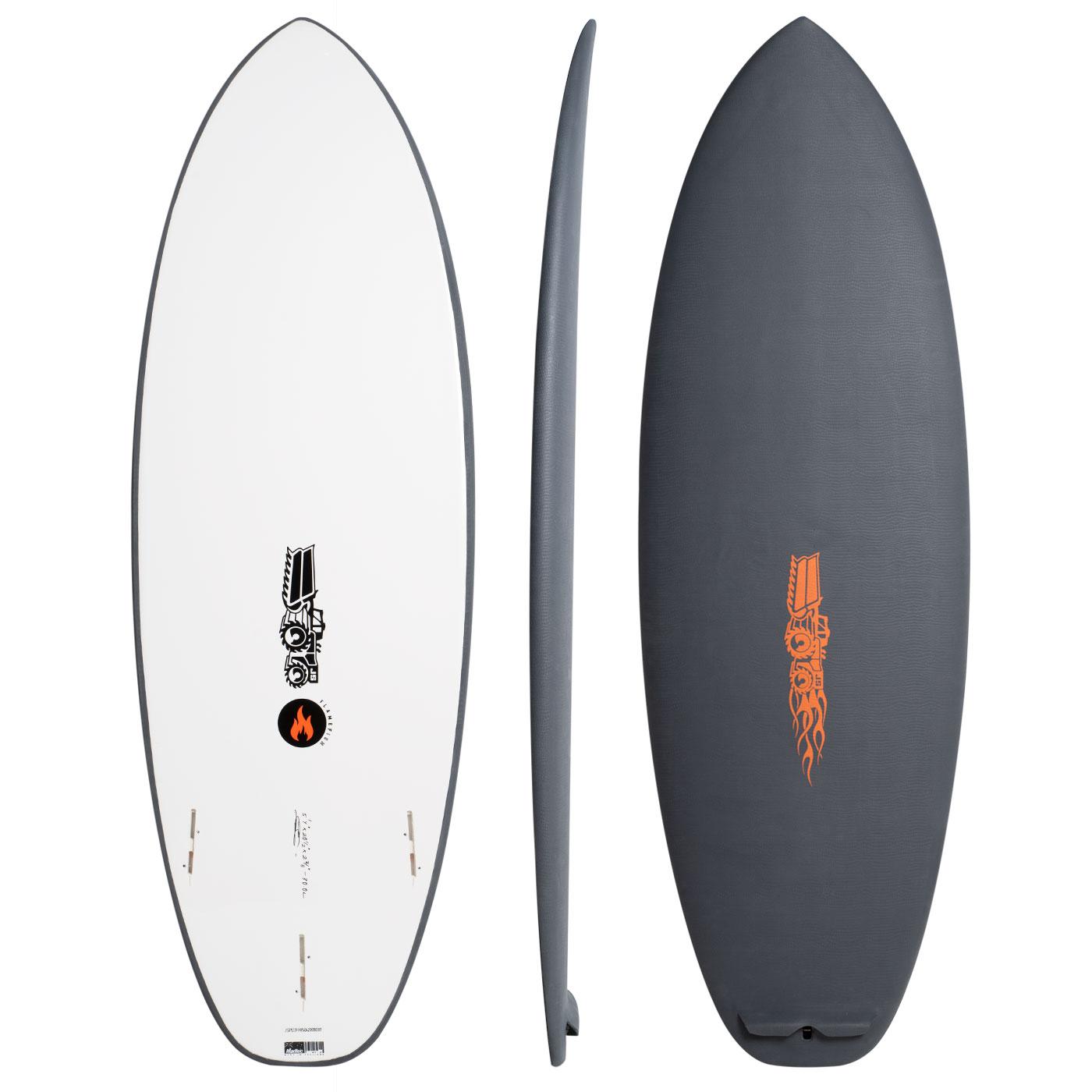 Flame Fish Softboard - Gray (JS Industries) - 5' 6" x 21 " x 2 1/2" x 34.5L - FCS II