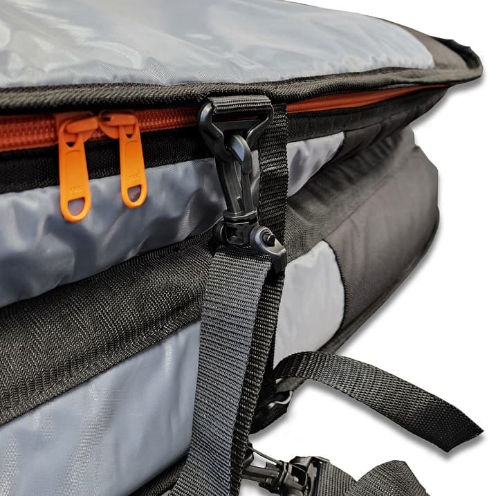Stay Covered 6'6" - 7'6" Triple Surfboard Travel Bag with Wheels