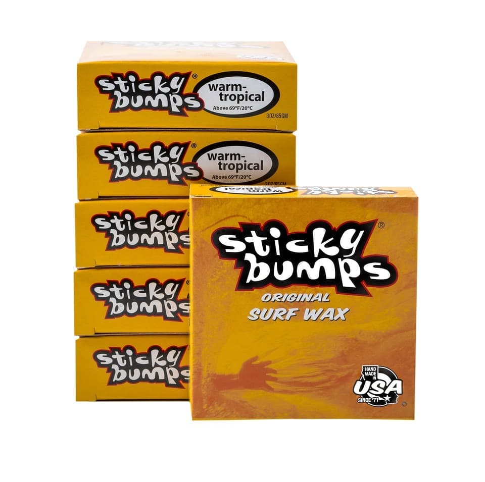 Sticky Bumps Original Surfboard Wax - Tropical