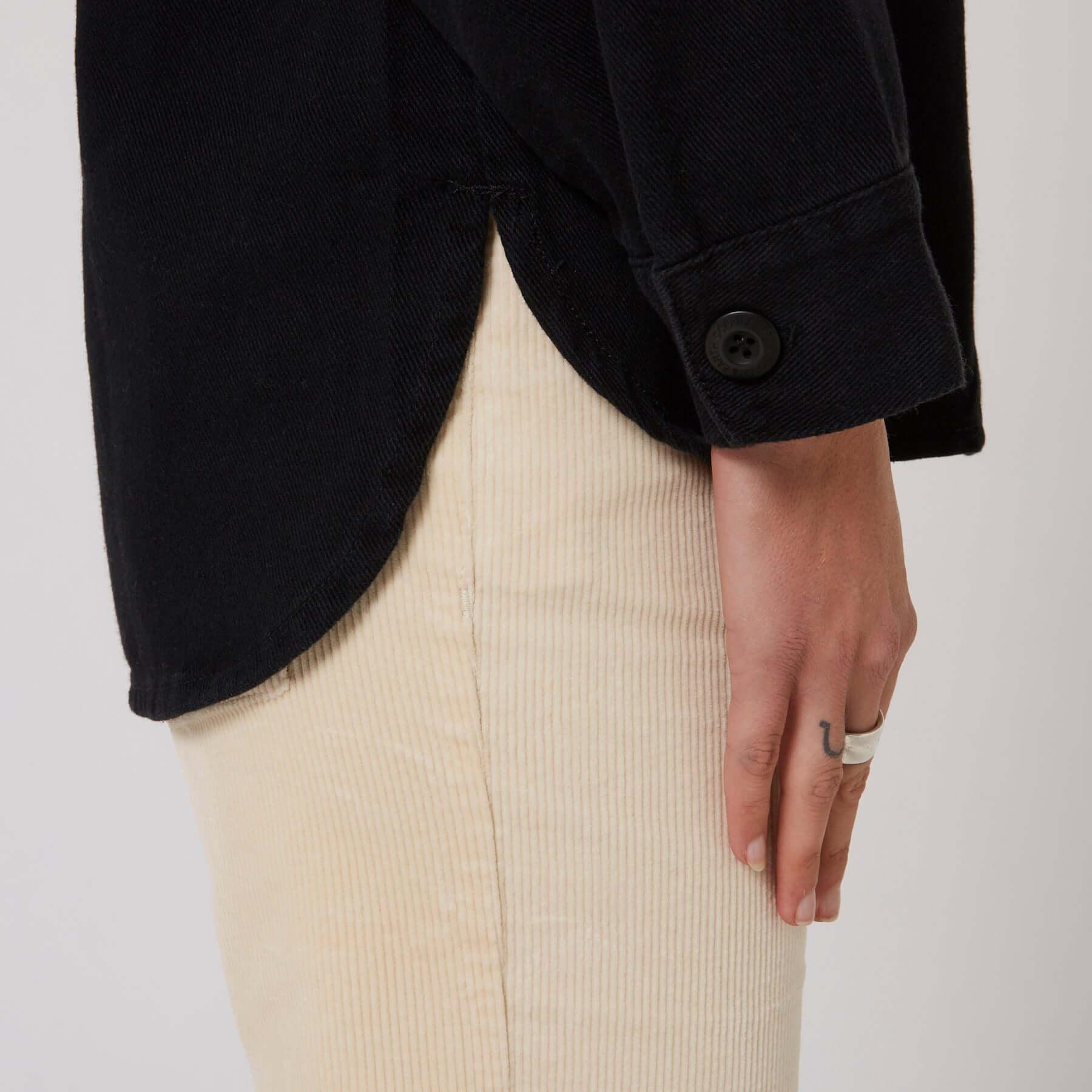 Sunset L/S Overshirt - Black