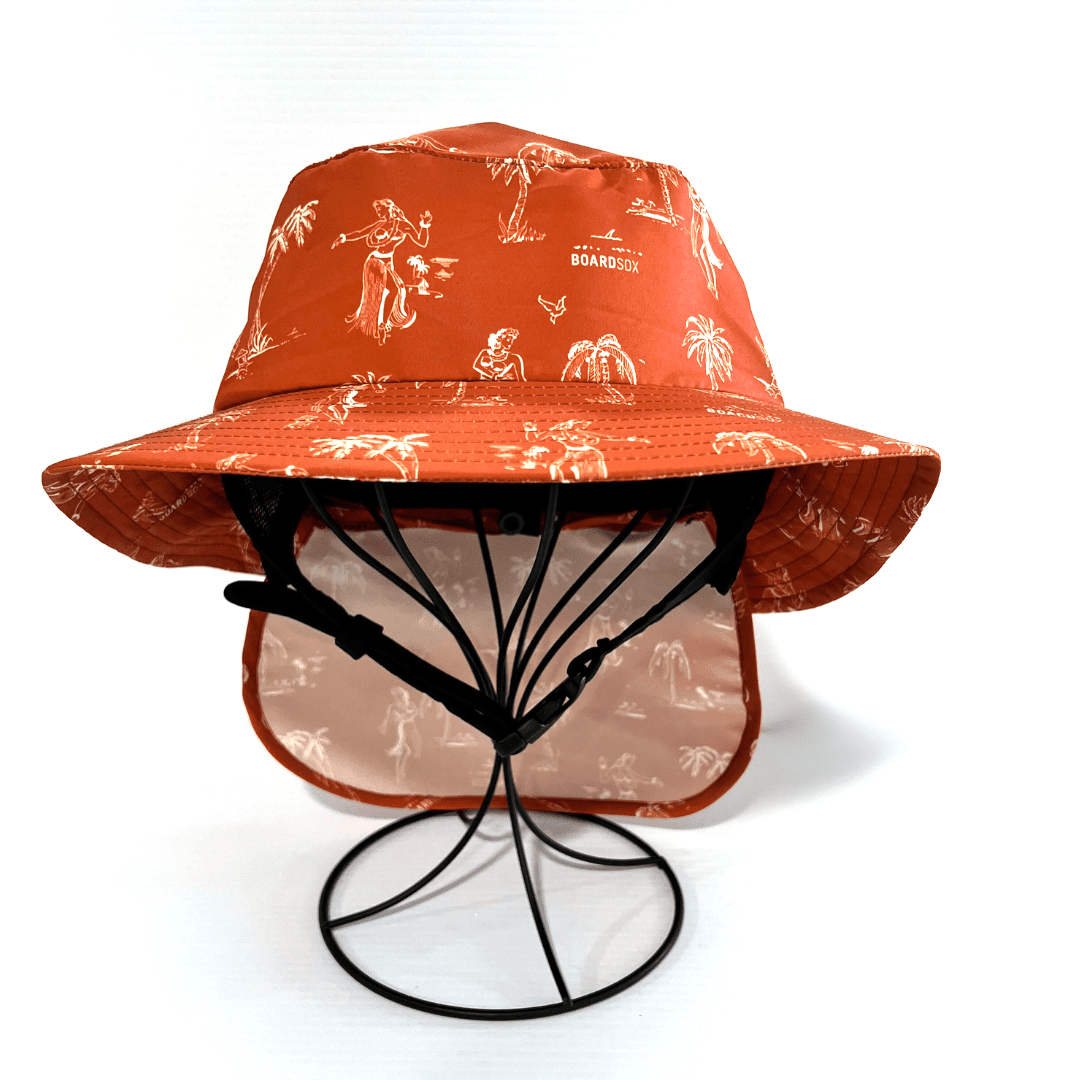 Front view of The Hula Surf Hat