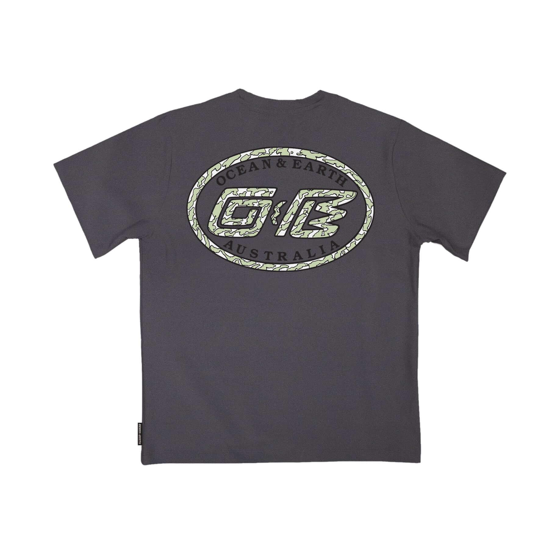 Toddler T-Shirt S/S Rash Shirt - Charcoal