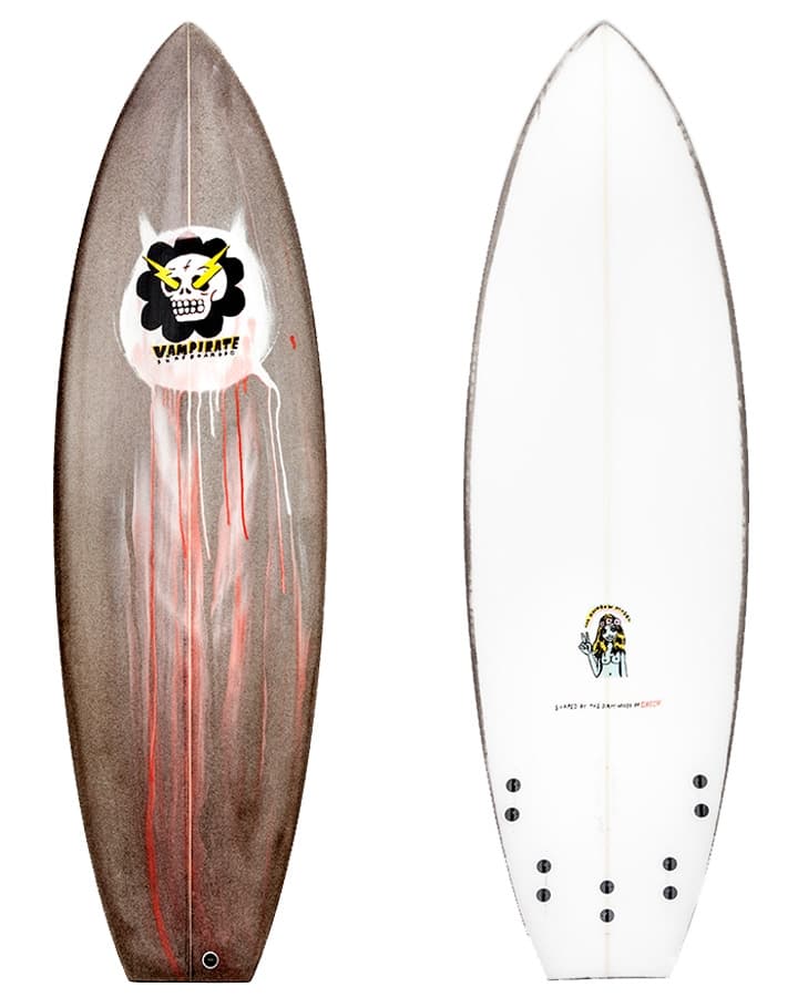 VAMPIRATE SURFBOARD セミガン Buy the Vampirate Too Fast For Satan Surfboard Online Now | Boardcave