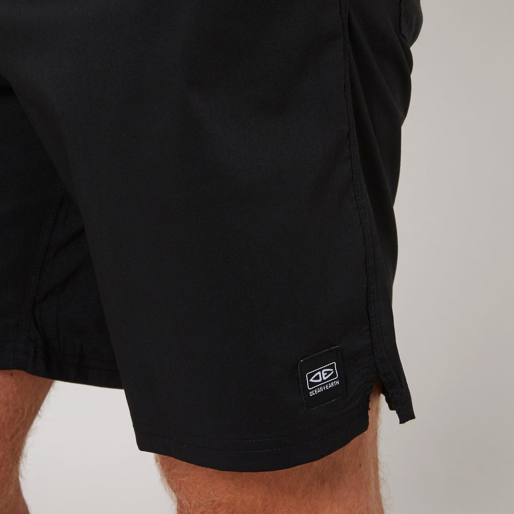 Traveller 19" Boardshort - Black