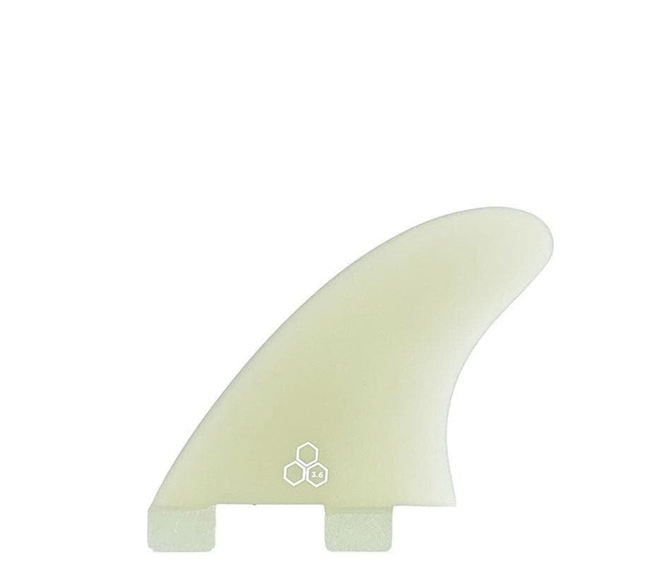 True Ames CI Side Bites 3.6" Surfboard Fins - Clear (FCS) 2 fin set