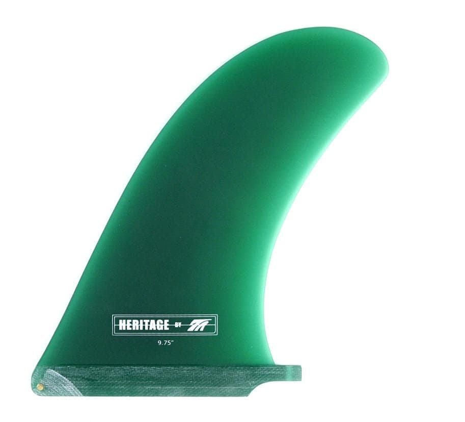True Ames Heritage 10" Longboard Fin - Green