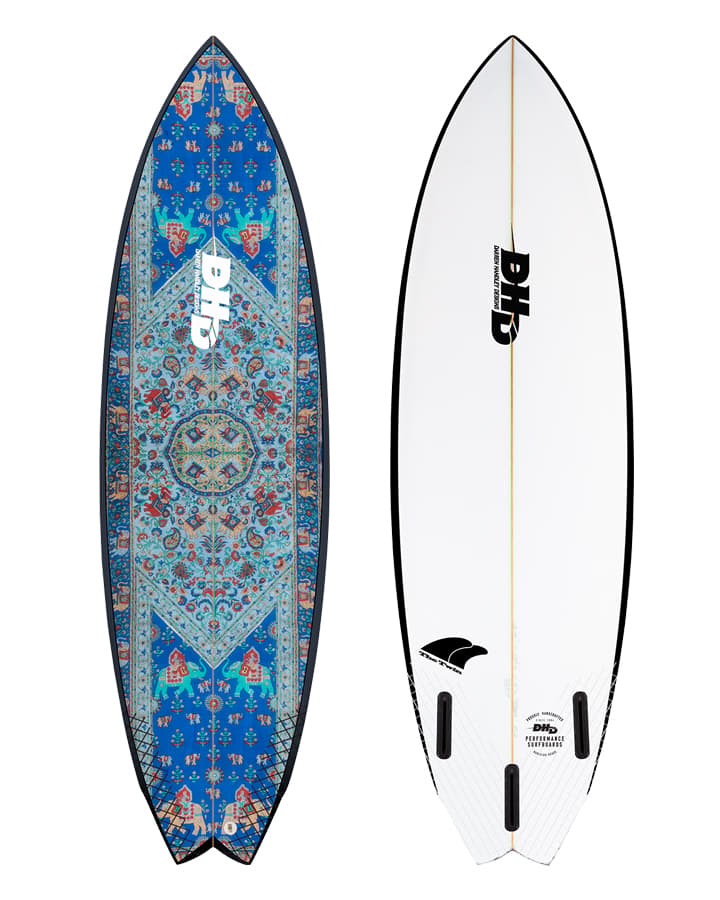 DHD サーフボード 5'10” Buy the DHD Twin Fin 5ft 10in Surfboard Online Now | Boardcave