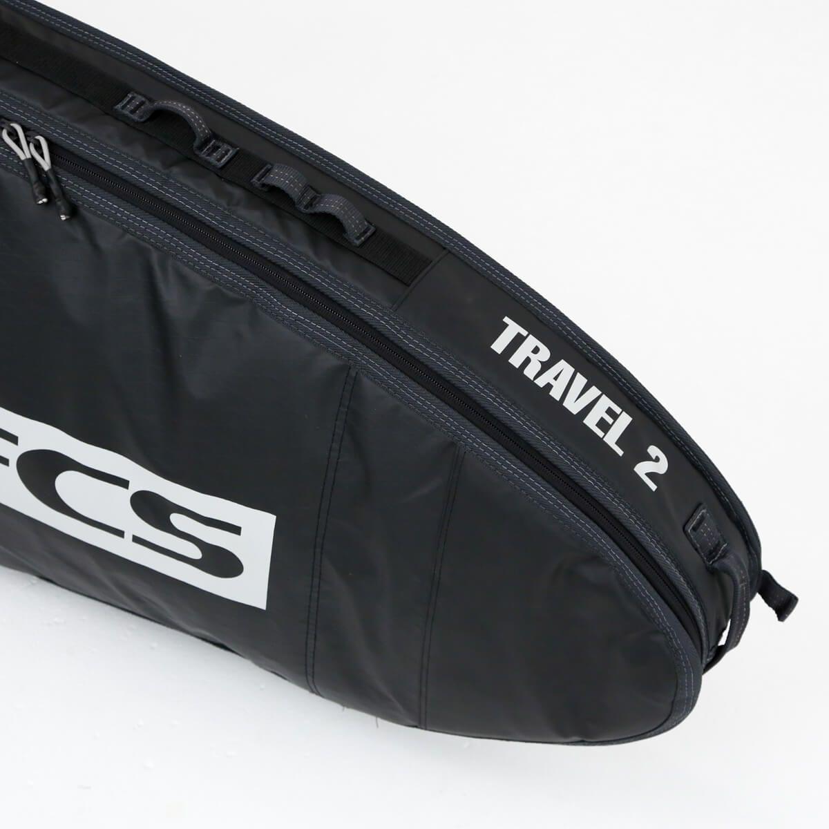 Buy the FCS Travel 2 All Purpose Surfboard Bag Grey Online Now