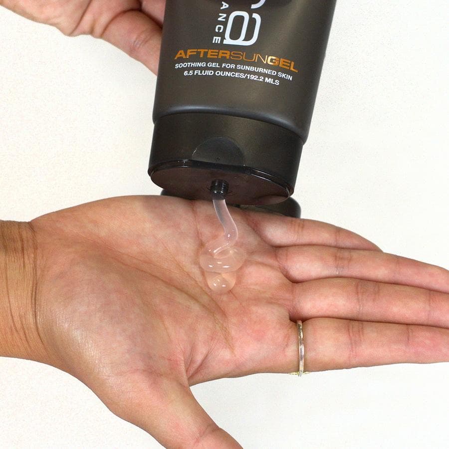 Vertra After Sun Care Gel in use