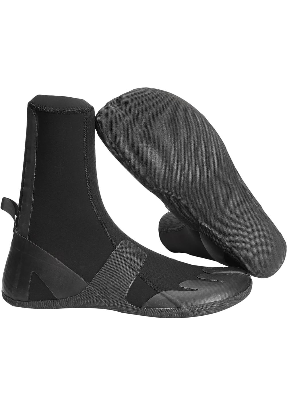 Vissla High Seas 3mm Split Toe Bootie - Black