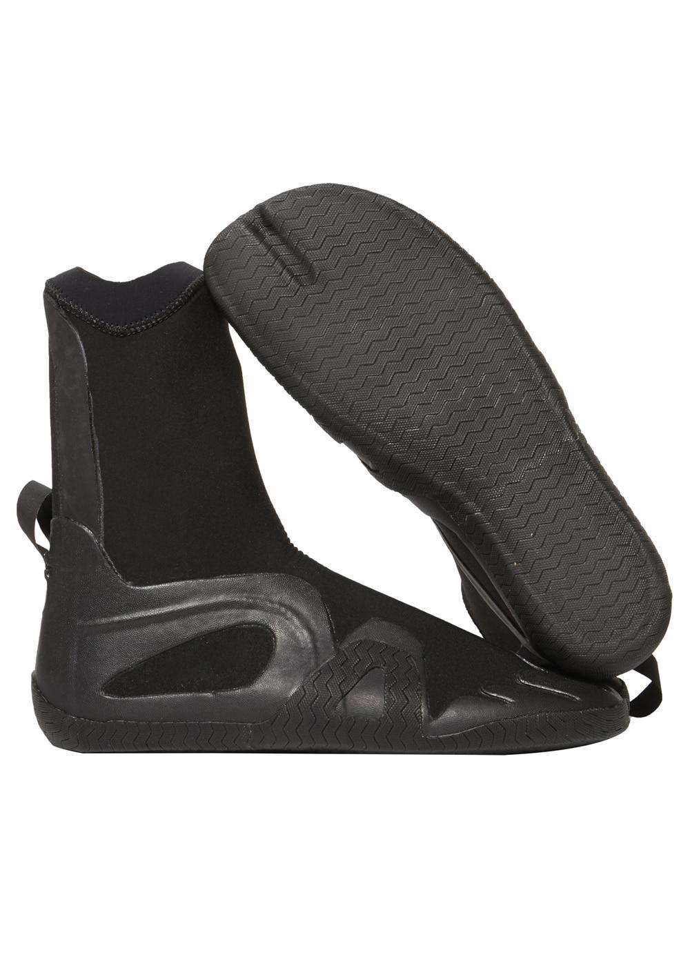 Vissla Seven Seas 3mm Split Toe Booties - Black