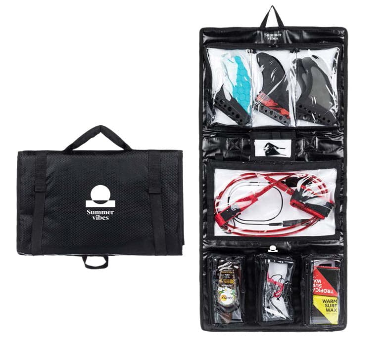 Wallet with gear inside