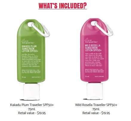 Traveller Sunscreen Duo Gift Set 2