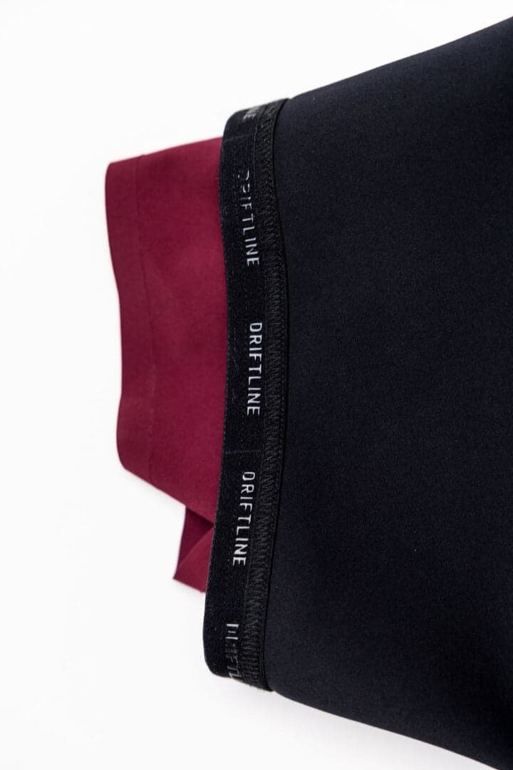 Wetsuit Lined Boardshorts Mariner Maroon Mens Drifties