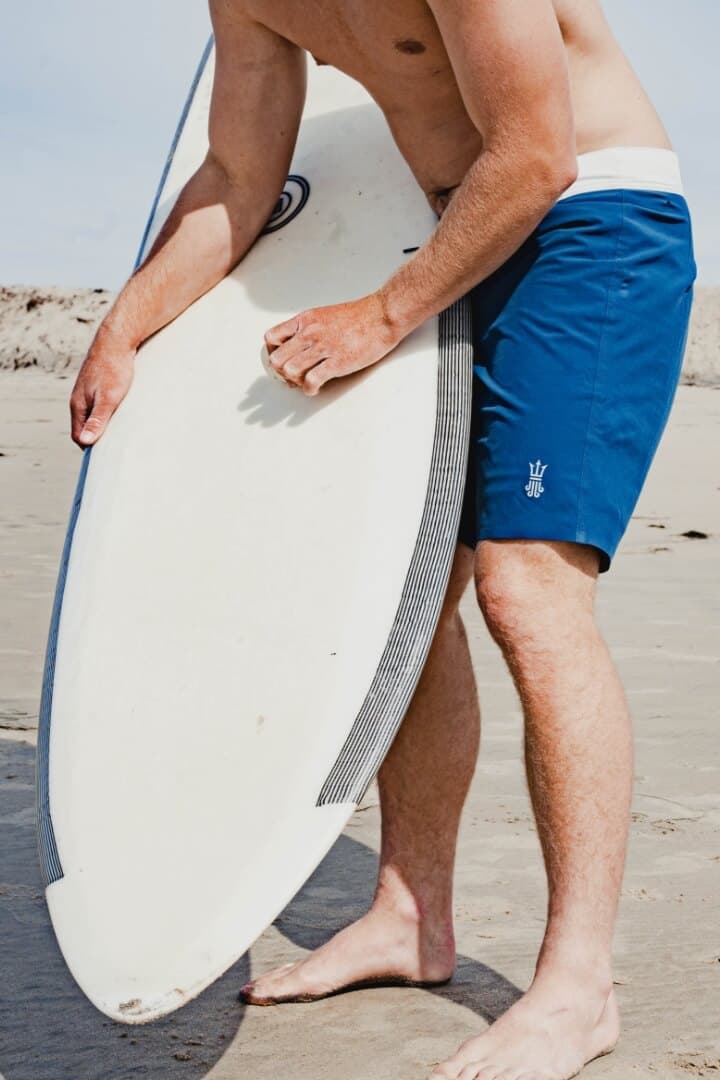 Wetsuit Lined Boardshorts Thunderstorm Blue Mens Drifties