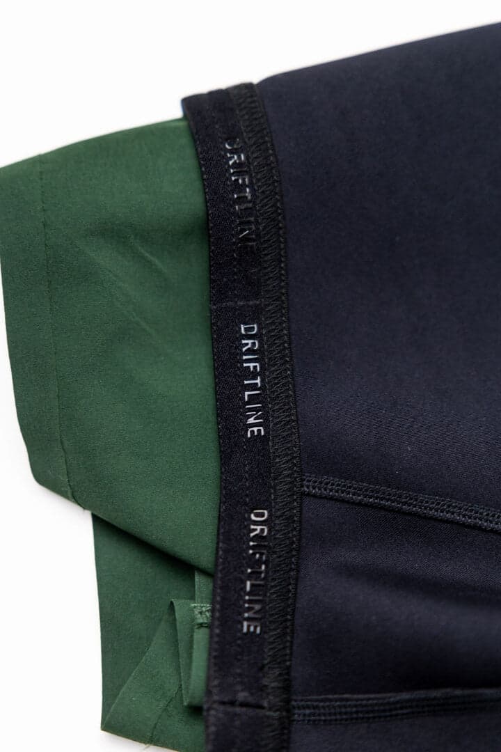 Wetsuit Lined Boardshorts Torrey Pine Green Mens Drifties
