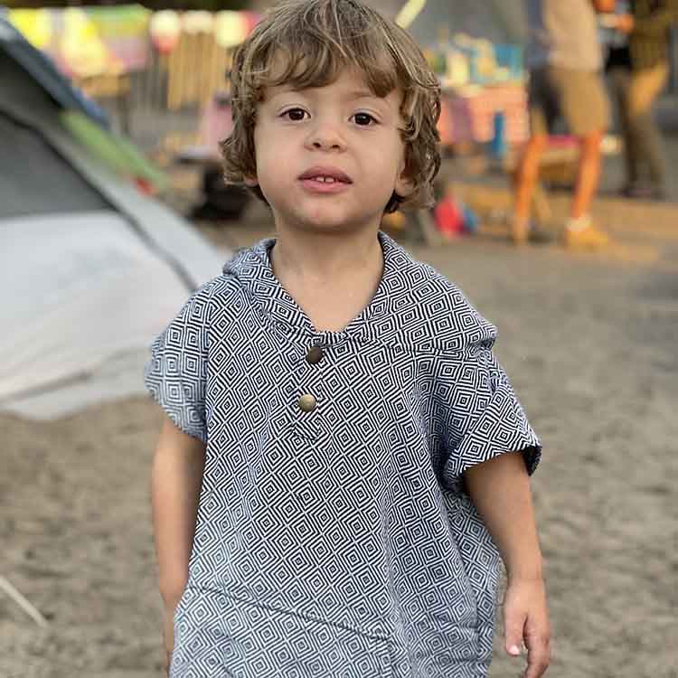 West Path Youth Surf Changing Poncho - Childrens