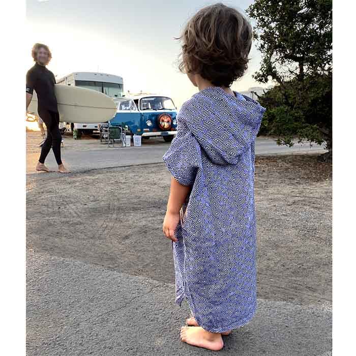 West Path Youth Surf Changing Poncho - Childrens