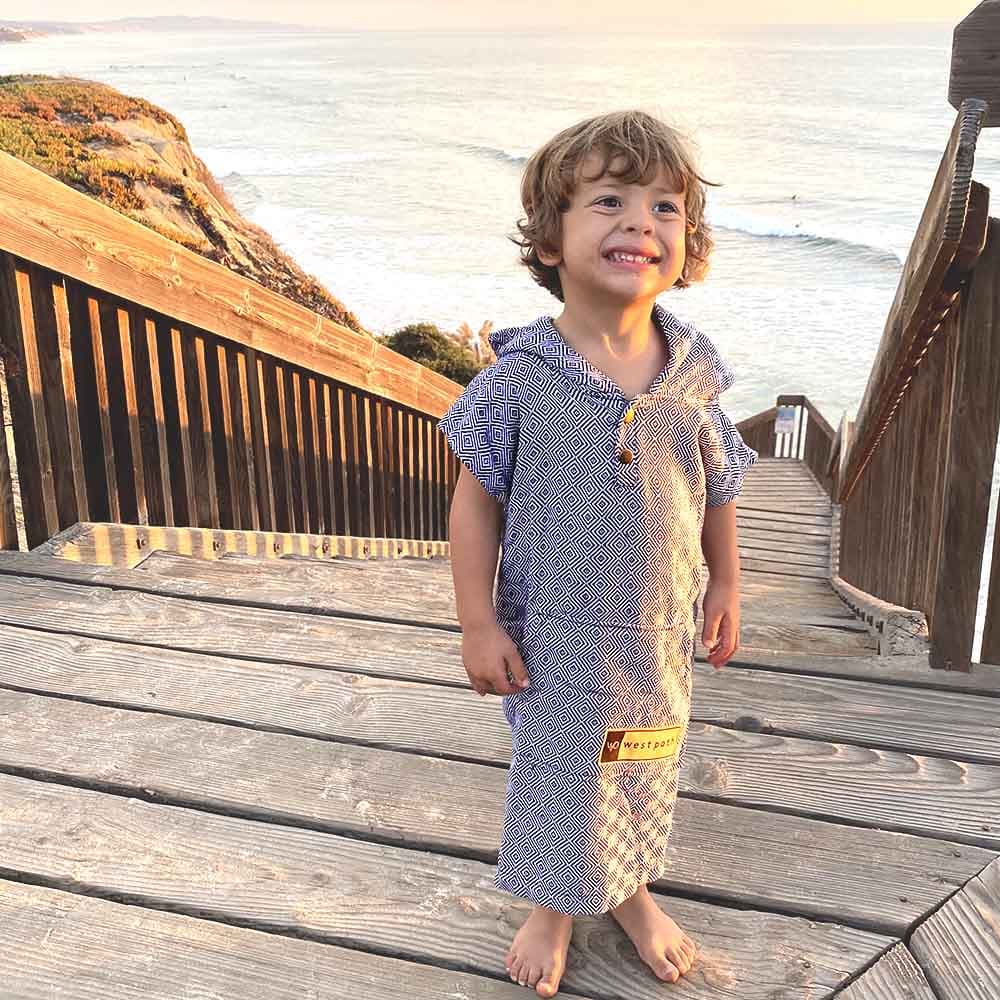 West Path Youth Surf Changing Poncho - Childrens