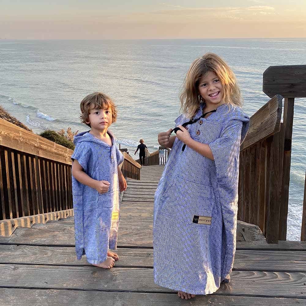 West Path Youth Surf Changing Poncho
