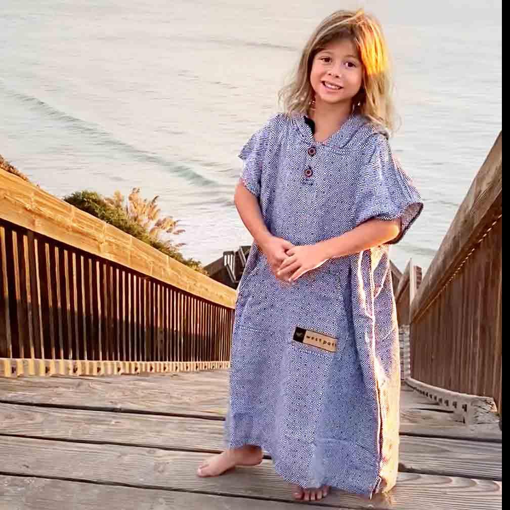 West Path Youth Surf Changing Poncho - Youth