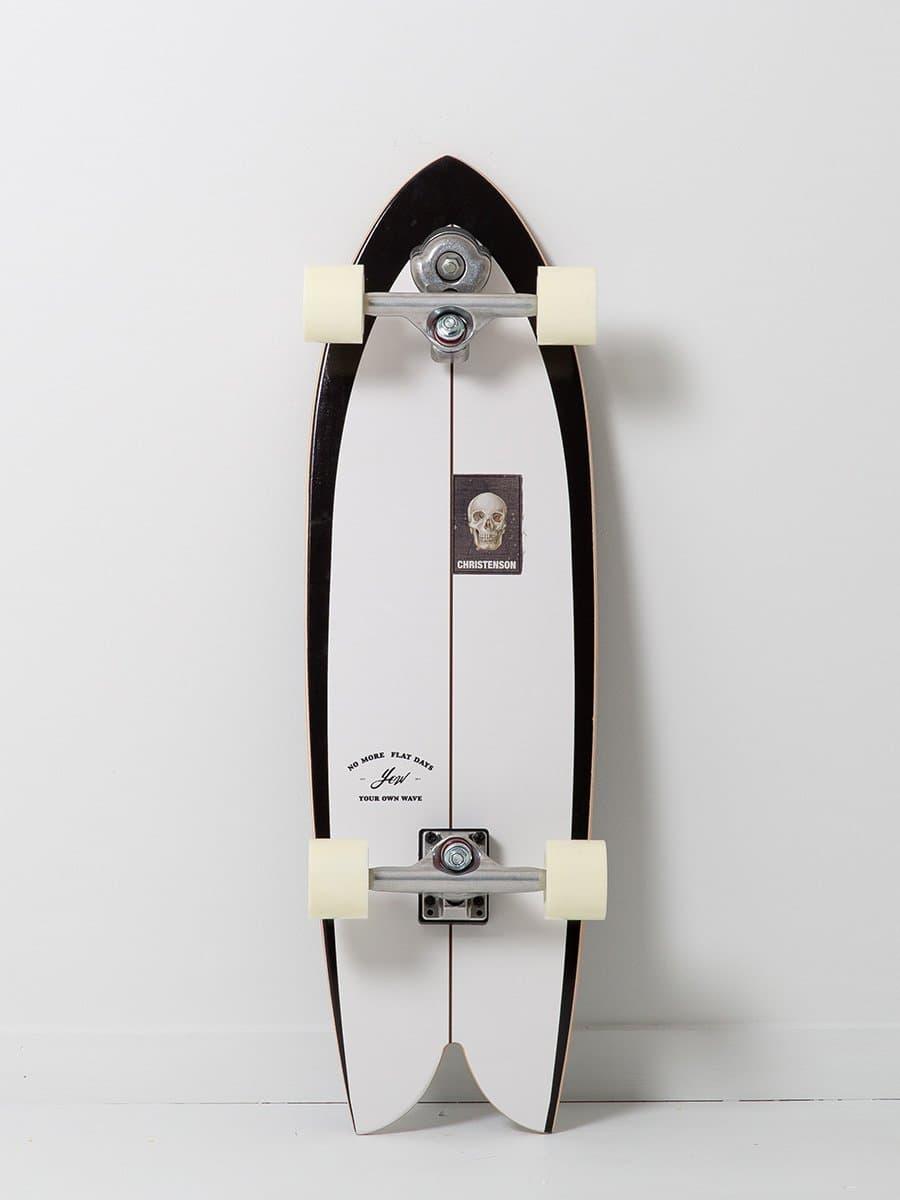 ヤウ C-Hawk 33´´ Christenson x サーフスケート Buy the YOW C-Hawk 33in White Surfskate Online Now | Boardcave