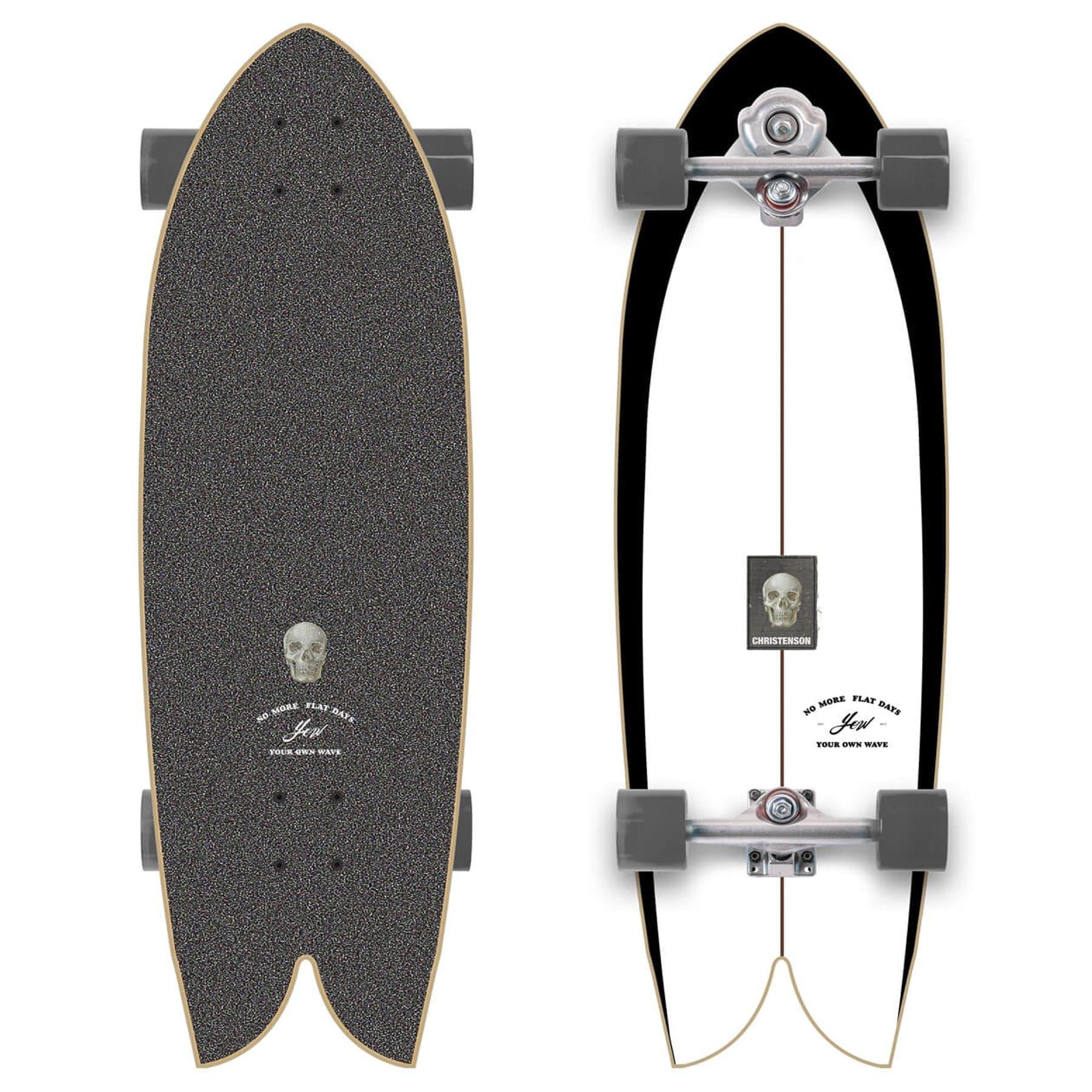 Buy the YOW C-Hawk 33in White Surfskate Online Now | Boardcave