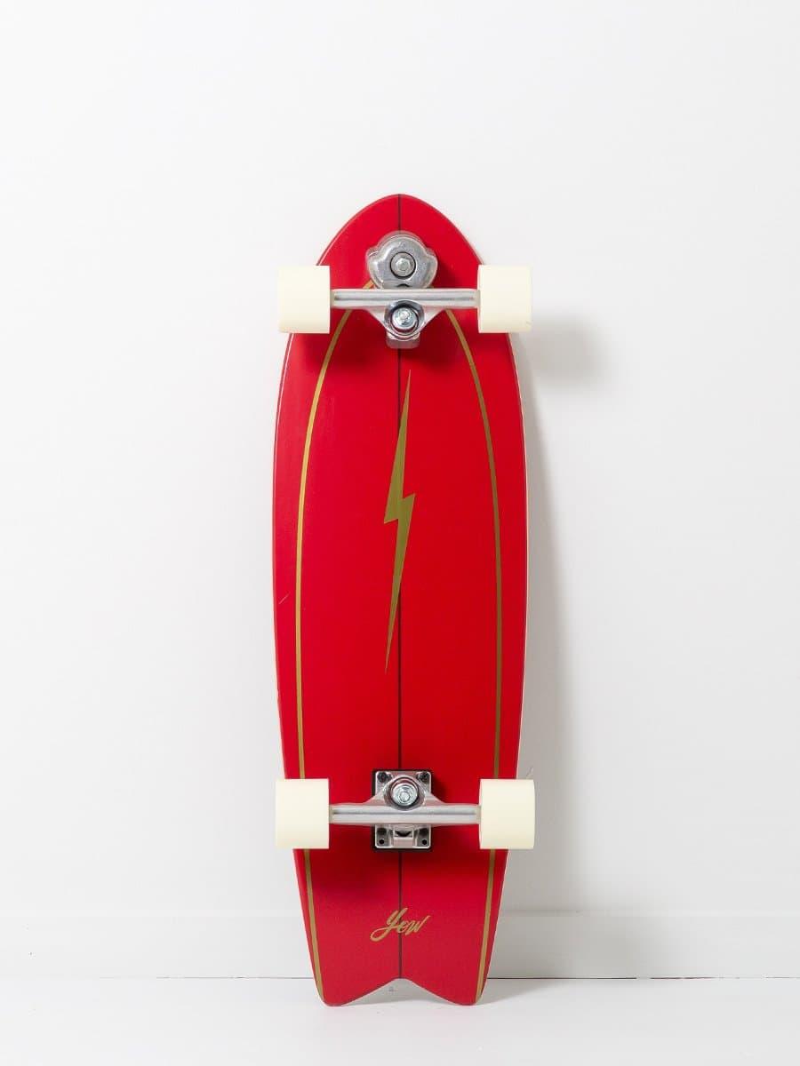 Buy the YOW Pipe 32in Surfskate Black Online Now | Boardcave